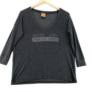 Good Hyouman Sweatshirt Womens XS/S Gray Pullover Dolman Stretch Cozy Loungewear